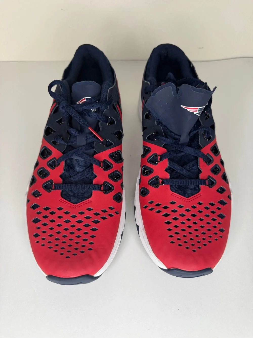 Nike Train Speed 4 AMP New England Patriots NFL Shoes Mens 11 Sneaker 848587-603